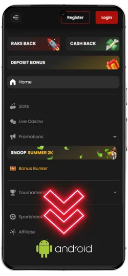 Button in the Menu